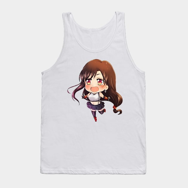 Chibi Tifa Tank Top by Iwonn